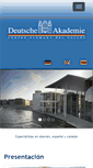 Mobile Screenshot of deutsche-akademie.com